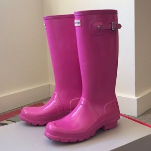 Hunter Kids Gloss Boots